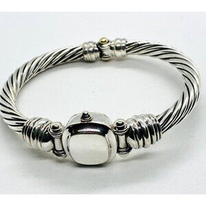 David Yurman Hinge Watch Case Bangle Bracelet 925 585 14k